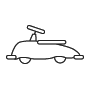 Kinderfahrzeuge Lineart