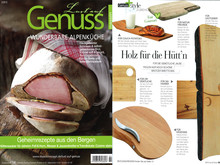 Lust auf Genuss - Nr. 2 / 2013 - Cover + Artikel