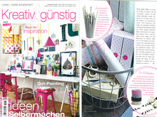 Living & More Sonderheft Kreativ & Günstig Cover + Artikel