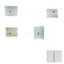 Tightrope picture and note holder