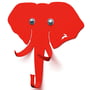 Haseform Tiergarderobe Elefant rot