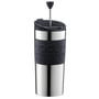 Bodum Travel Press : 0,35 L - Edelstahl / schwarz Bodum Travel Press