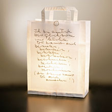 Leuchttüte : Light Tote | Design im Dorf