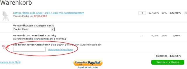 Gutschein