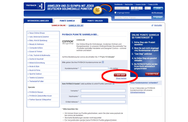 Screenshot Pyabackanmeldung