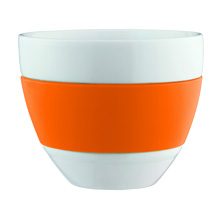 zum Artikel Koziol AROMA Milchkaffee Tasse, orange