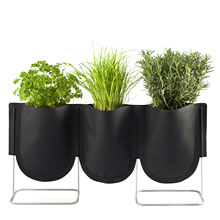 Authentics - Urban Garden Pflanztaschen S3, schwarz