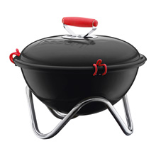 Bodum Picknick Grill Fyrkat, schwarz