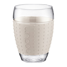 zum Artikel Bodum Pavina Glas, 0,45l, créme-weiß (2er-Set)