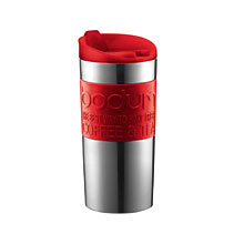 zum Artikel Bodum Travel Press, 0,35 L - Edelstahl / rot