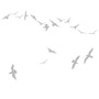 Domestic - Flock of Gulls Wandsticker