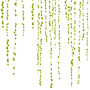 Domestic - Jungle Peas Wandsticker, grün