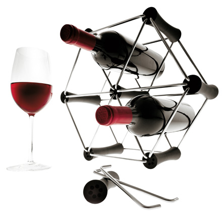 Weinregal für 6 Flaschen
