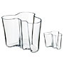 Alvar Aalto Vasen 2er-Set - klar 160mm + 95 mm