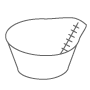 Schüsseln und Messbecher Lineart