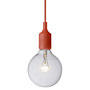 Muuto Pendelleuchte "E27-Socket Pendant Lamp", rot