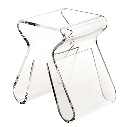 Magino Beistelltisch - transparent