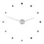 Radius Design - Flexible Wanduhr, Edelstahl