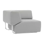 Softline - Noa Modulsofa, Eckelement, Vision hellgrau (445)