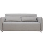 Softline - Cord Schlafsofa, Filz grau (620)
