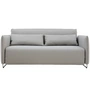 Softline - Cord Schlafsofa, Vision hellgrau (445)