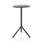 Plank - Miura Table, H 109 cm, schwarz (RAL 9005)