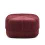 Normann Copenhagen - Circus Pouf groß, Dunkelrot Velour