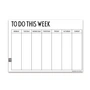 Design Letters - Weekly Planner A4 (Sprache: Englisch)