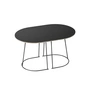 Muuto - Airy Couchtisch, klein, schwarz