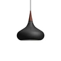 Fritz Hansen - Orient Pendelleuchte P2 Ø 34 cm, schwarz matt