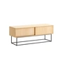 Woud - Virka Sideboard low, Eiche geseift