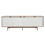 Andersen Furniture - S1 Sideboard, Eiche geseift / Türen Weiß