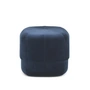Normann Copenhagen - Circus Pouf klein, dunkelblau Velour
