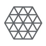 Zone Denmark - Triangle Untersetzer, 16 x 14 cm, cool grey