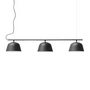 Muuto - Ambit Rail Pendelleuchte, schwarz