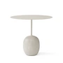 &Tradition - Lato Beistelltisch oval 40 x 50 cm, H 45 cm, ivory white / crema diva Marmor