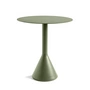 HAY - Palissade Cone Bistrotisch Ø 70 x H 74 cm, olive