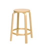 Artek - 64 Barhocker H 65 cm, Birke