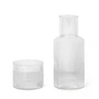 Ferm Living - Ripple Karaffen-Set, klein / klar