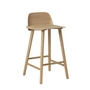 Muuto - Nerd Barhocker H 65 cm, Eiche