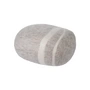 myfelt - Kieselstein Pouf Béla L, hellbeige