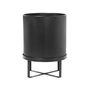 Ferm Living - Bau Pflanztopf, Ø 28 x H 38 cm, schwarz