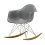 Vitra - Eames Plastic Armchair RAR RE, Ahorn gelblich / Chrom / granitgrau