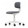 Vitra - Rookie Bürostuhl, soft grey / Volo 15 mittelgrau (Hartbodenrollen)