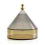Kartell - Trullo Tischbehälter, rauchgrau / grün