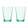 Iittala - Kartio Trinkglas 40 cl, wassergrün (2er-Set)