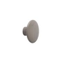 Muuto - Wandhaken "The Dots" single X-Small, taupe
