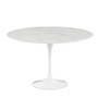Knoll - Saarinen Tulip Bistrotisch Ø 120 cm, weiß / Mamor Statuarietto