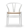 Carl Hansen - CH24 Wishbone Chair, Buche soft white / Naturgeflecht