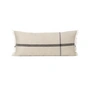 Ferm Living - Calm Kissen, 40 x 90 cm, camel / schwarz